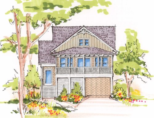 Clearwater Cottage - Coastal Home Plans