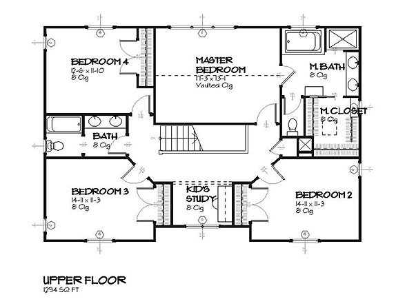 Reading Coastal House Plans From, Mid Sized House Floor Plans