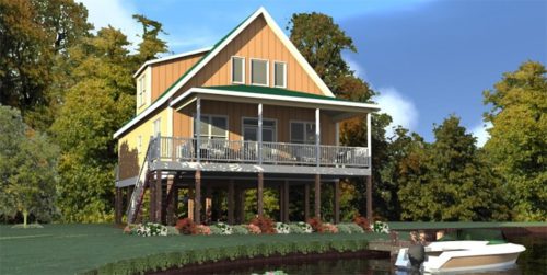 Skipper's Cove - Coastal Home Plans