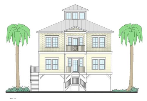 Elevated Beach House Plans