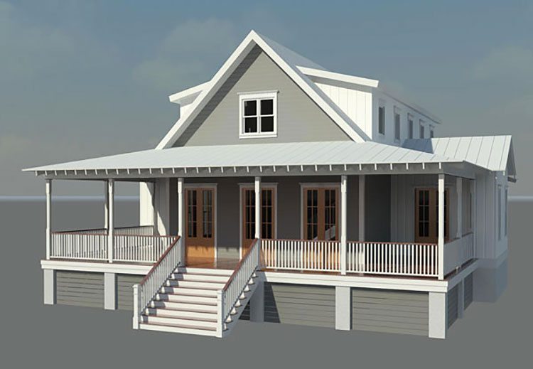 Nellie Creek Cottage Coastal Home  Plans 