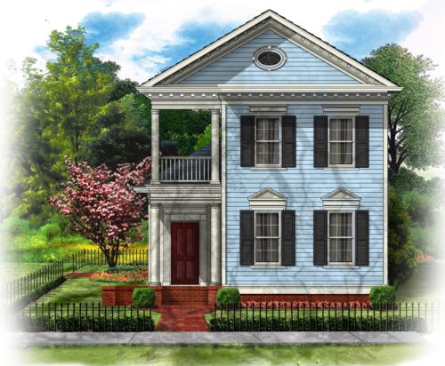 Charleston Style House Plans
