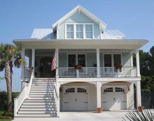 Coastal House Plans From Home, Best Elevated Beach House Plans