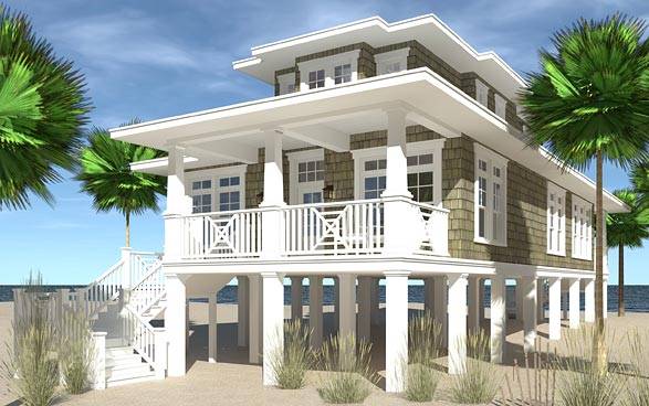 Saltbreak Cottage Coastal House Plans from Coastal Home 