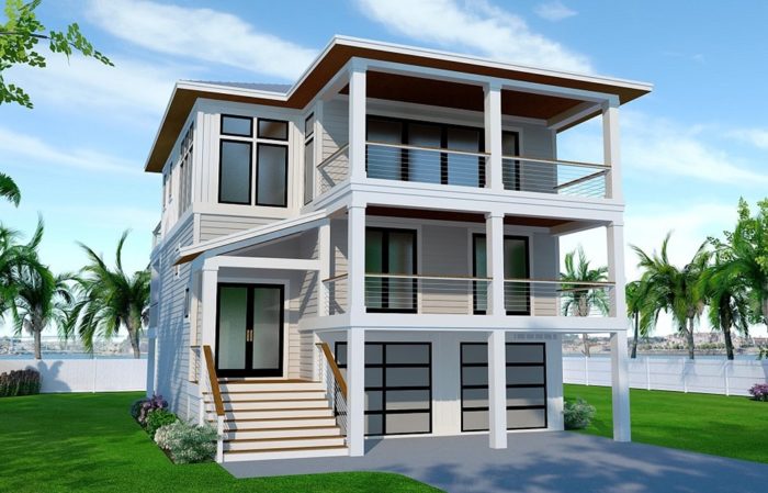 Coraline Bay - Coastal Home Plans