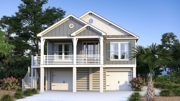 Firefly Cottage - Coastal Home Plans