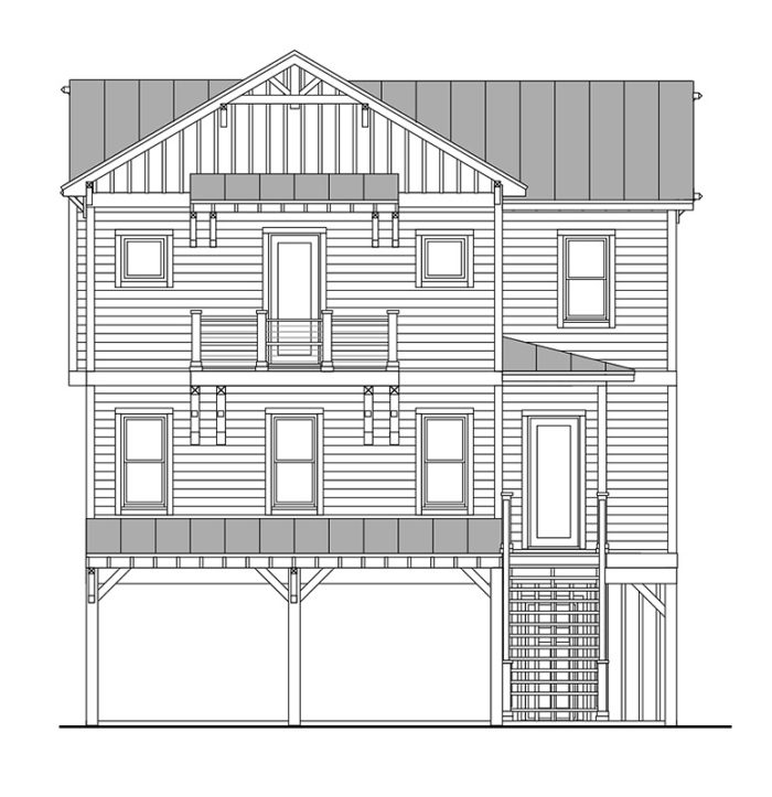 Schooner Bay II - Coastal Home Plans
